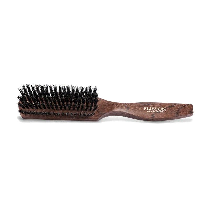 Plisson Flat Hair Brush with Bubinga Wood Handle – Fendrihan Canada