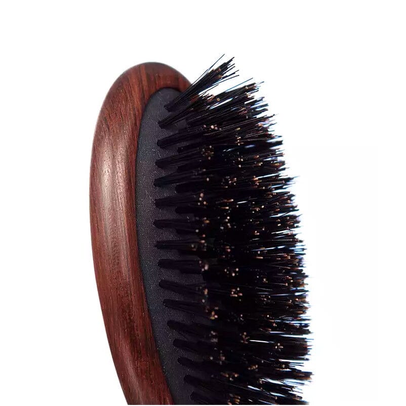 Plisson Hair Brush, Boar Bristles, Small Hair Brush Plisson - Joris
