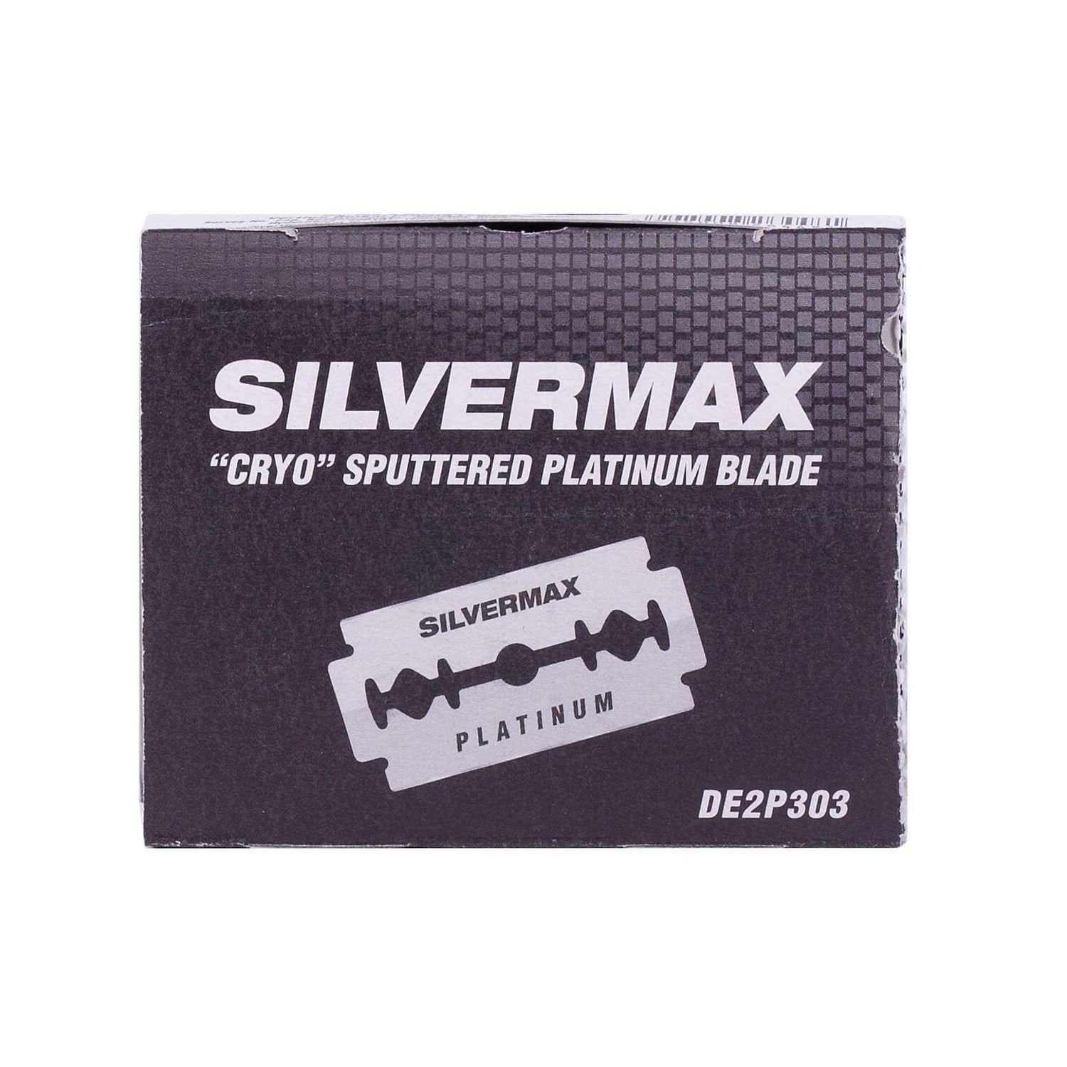 100 Silvermax “Cryo” Sputtered Platinum Blades Razor Blades Pearl Shaving