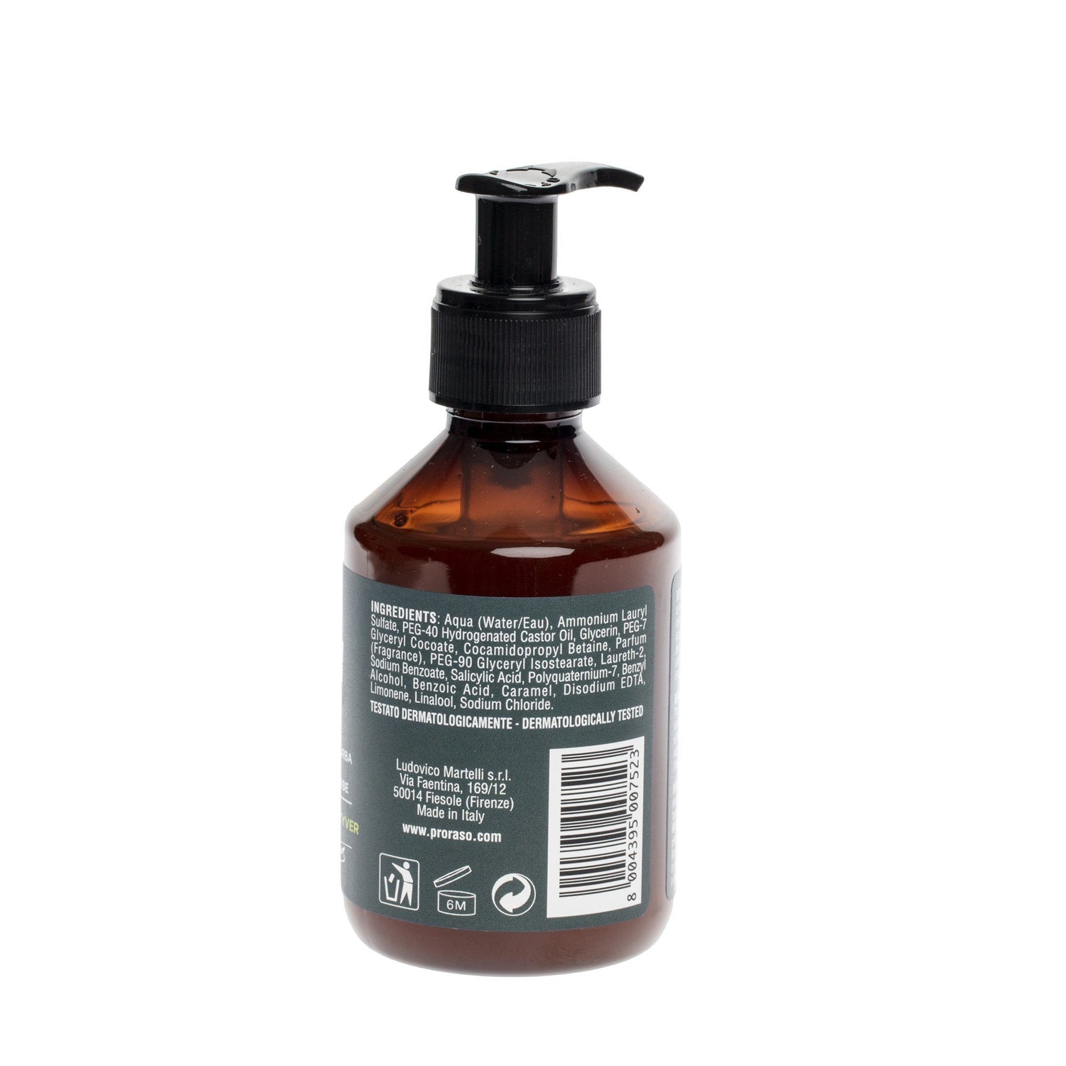 Proraso Beard Shampoo, Cypress & Vetyver Beard Wash Proraso