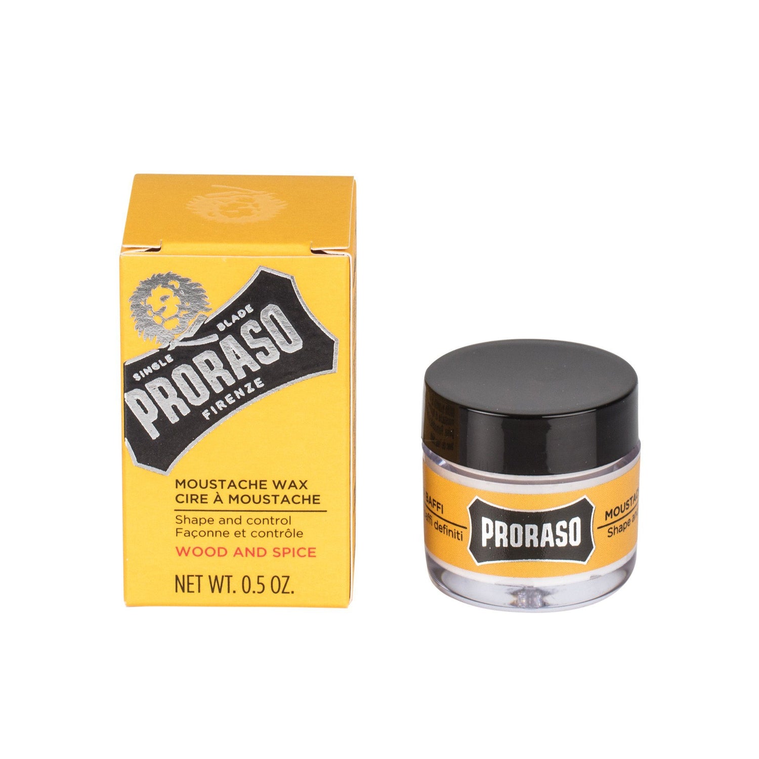 Proraso Moustache Wax, Wood and Spice Moustache Wax Proraso