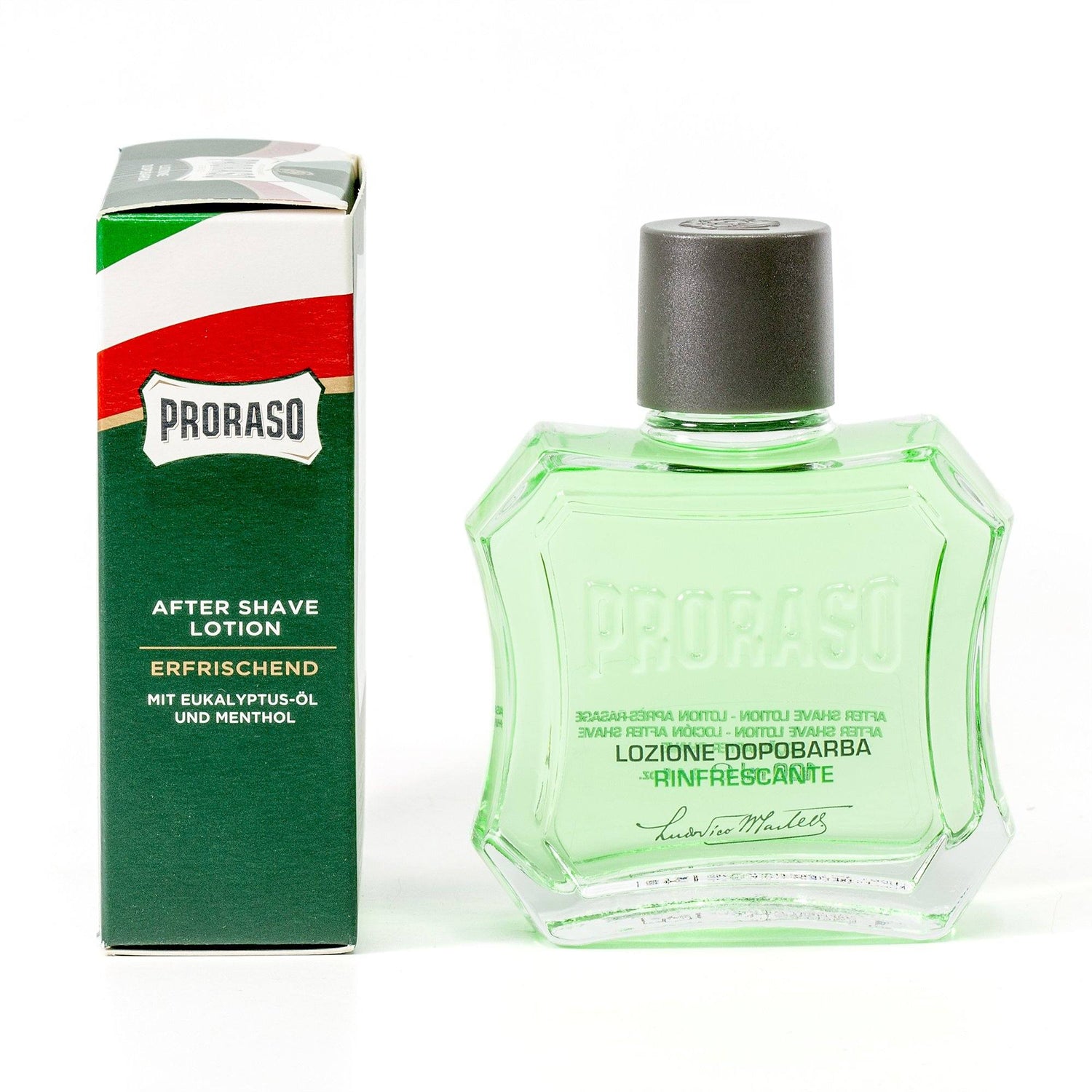 Proraso Green After Shave Lotion with Eucalyptus and Menthol Aftershave Proraso