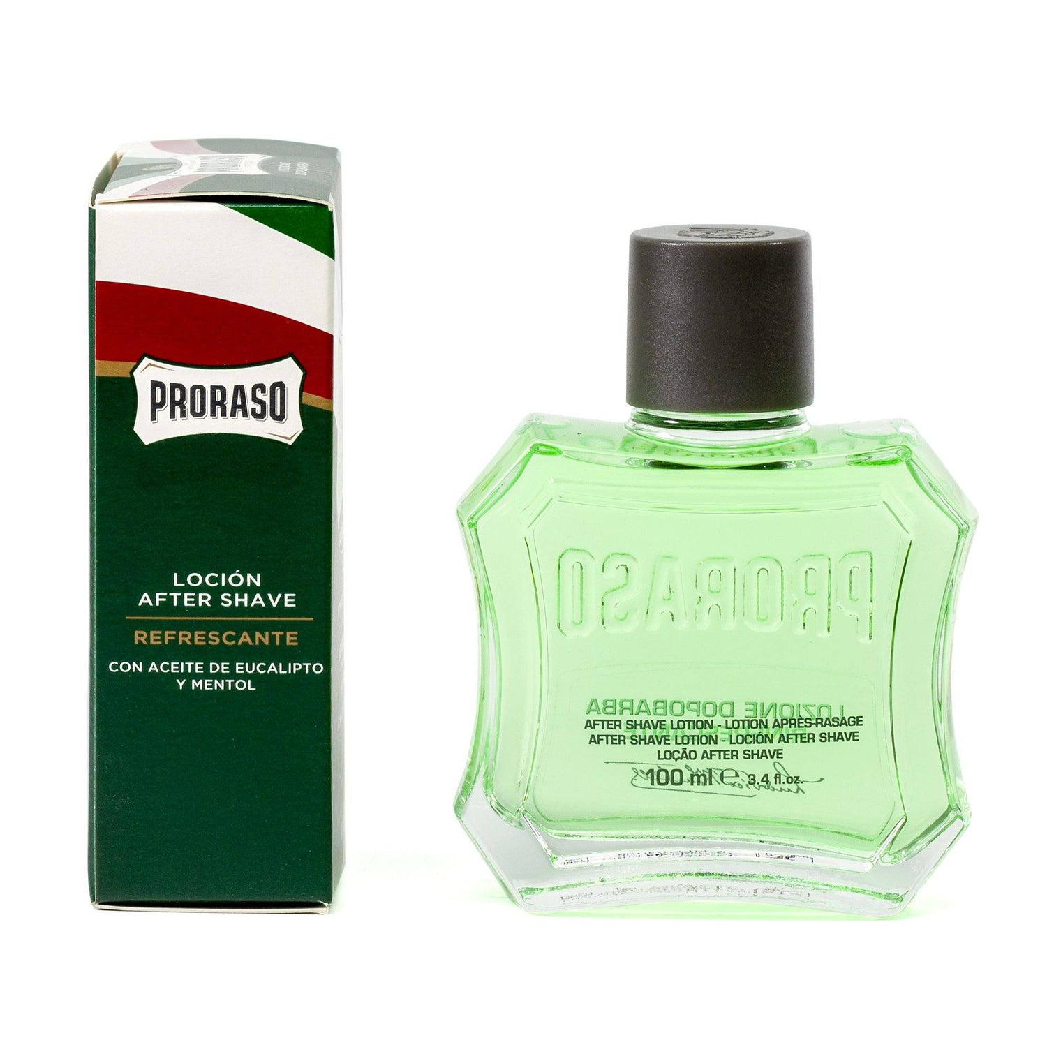 Proraso Green After Shave Lotion with Eucalyptus and Menthol Aftershave Proraso