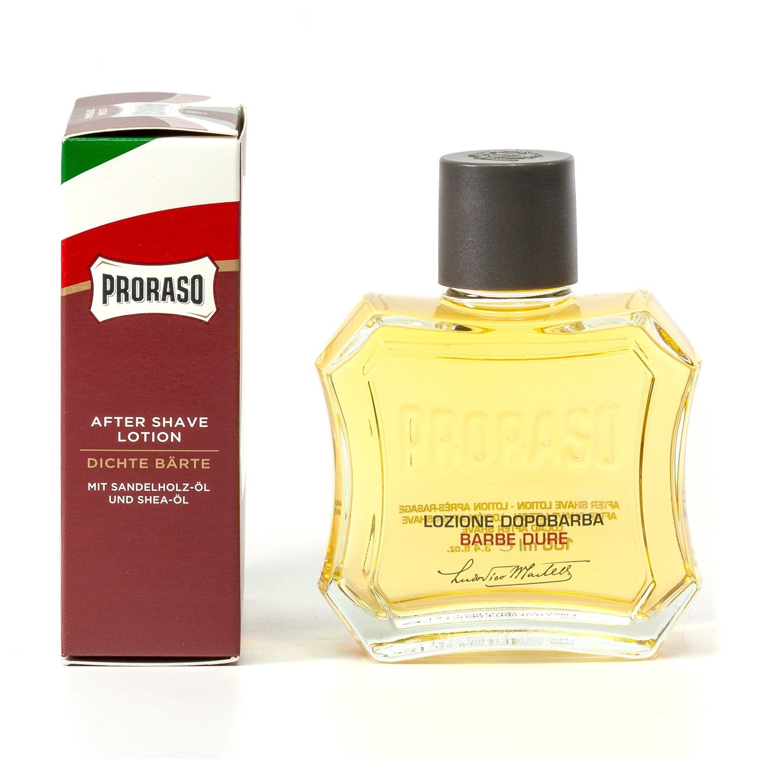 Proraso Red After Shave Lotion with Sandalwood and Shea Butter Aftershave Proraso