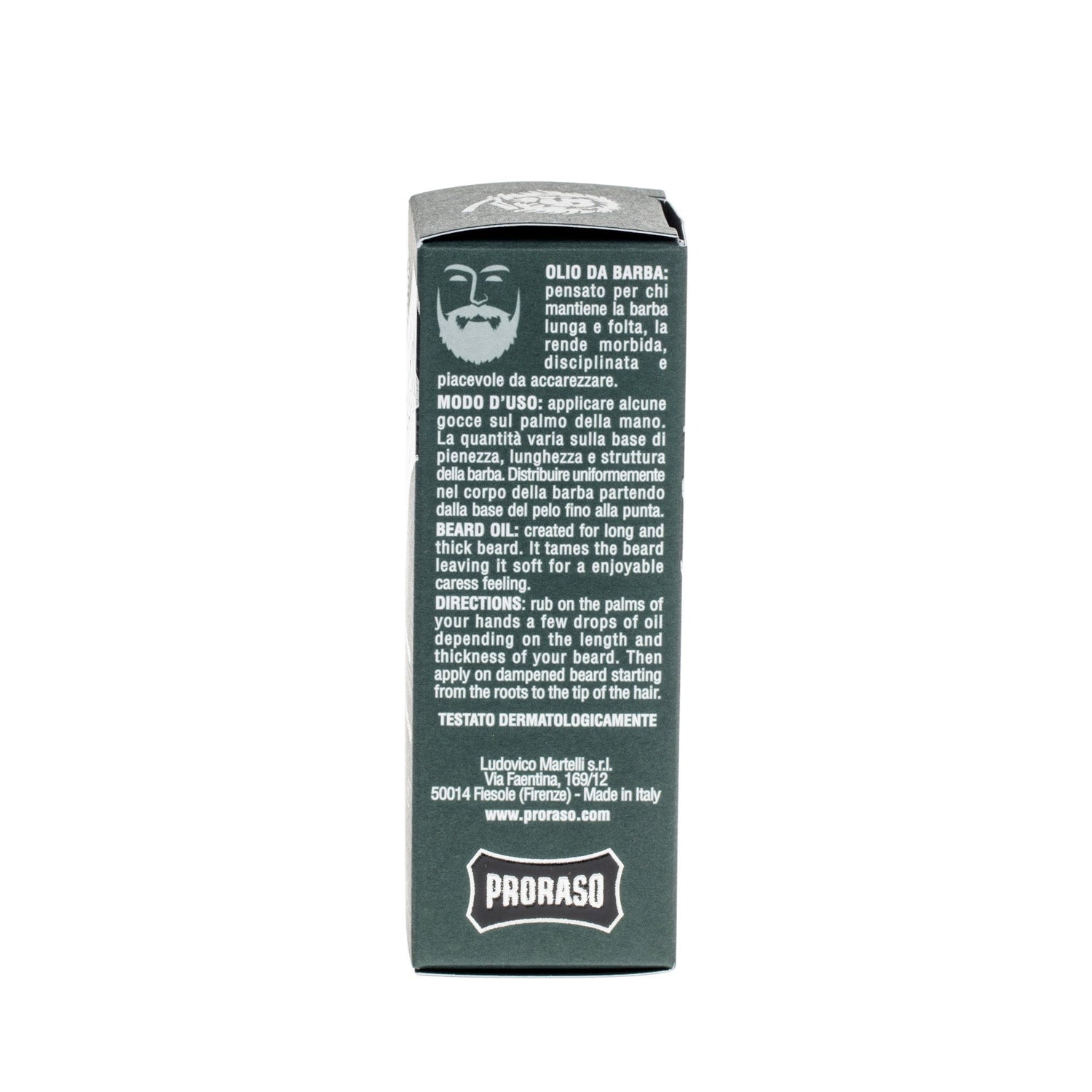 Proraso Beard Oil, Cypress & Vetyver Beard Oil Proraso