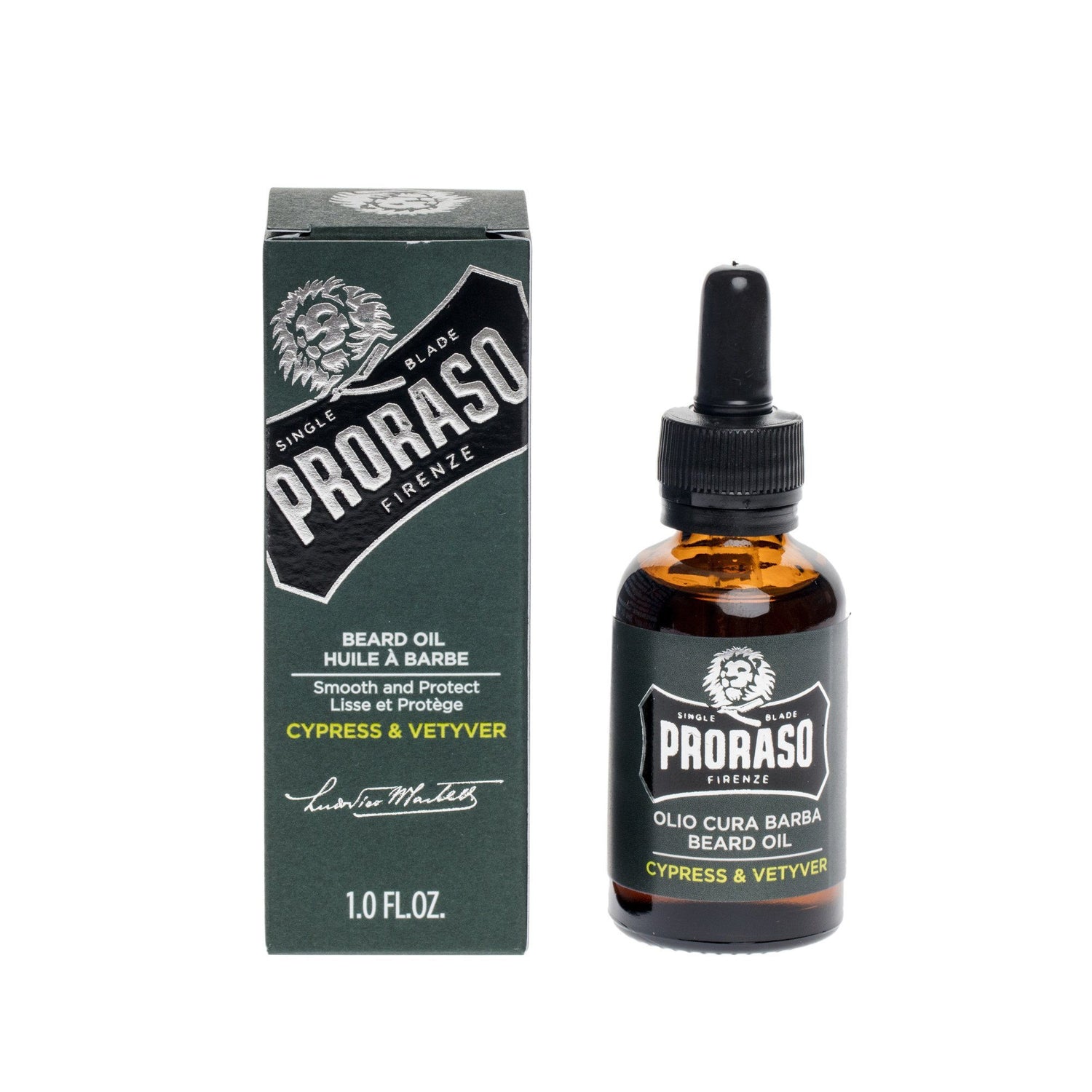 Proraso Beard Oil, Cypress & Vetyver Beard Oil Proraso