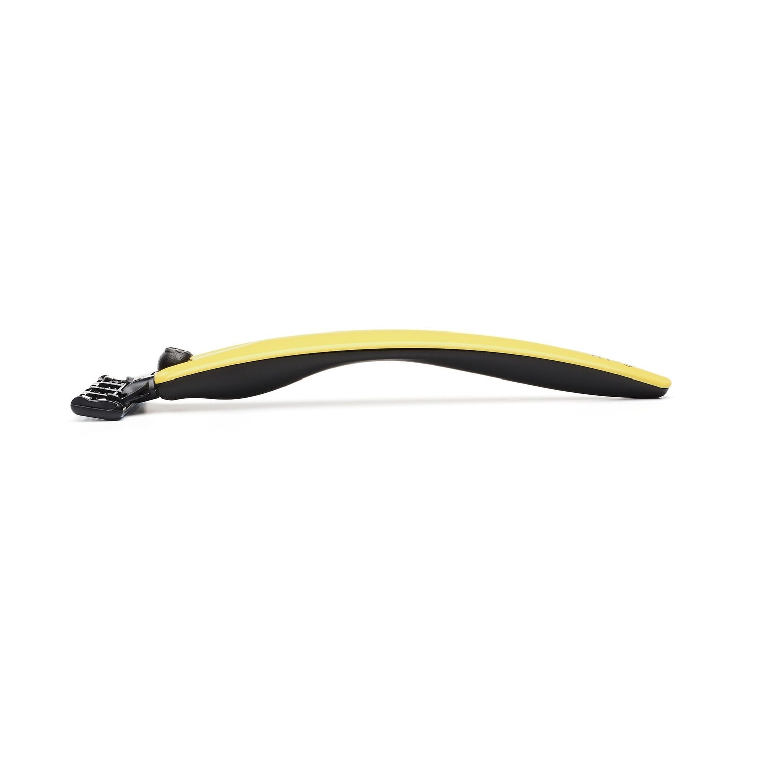 Bolin Webb R1-S Razor Handle for Mach3, Ferrara Yellow Cartridge Type Safety Razor Bolin Webb