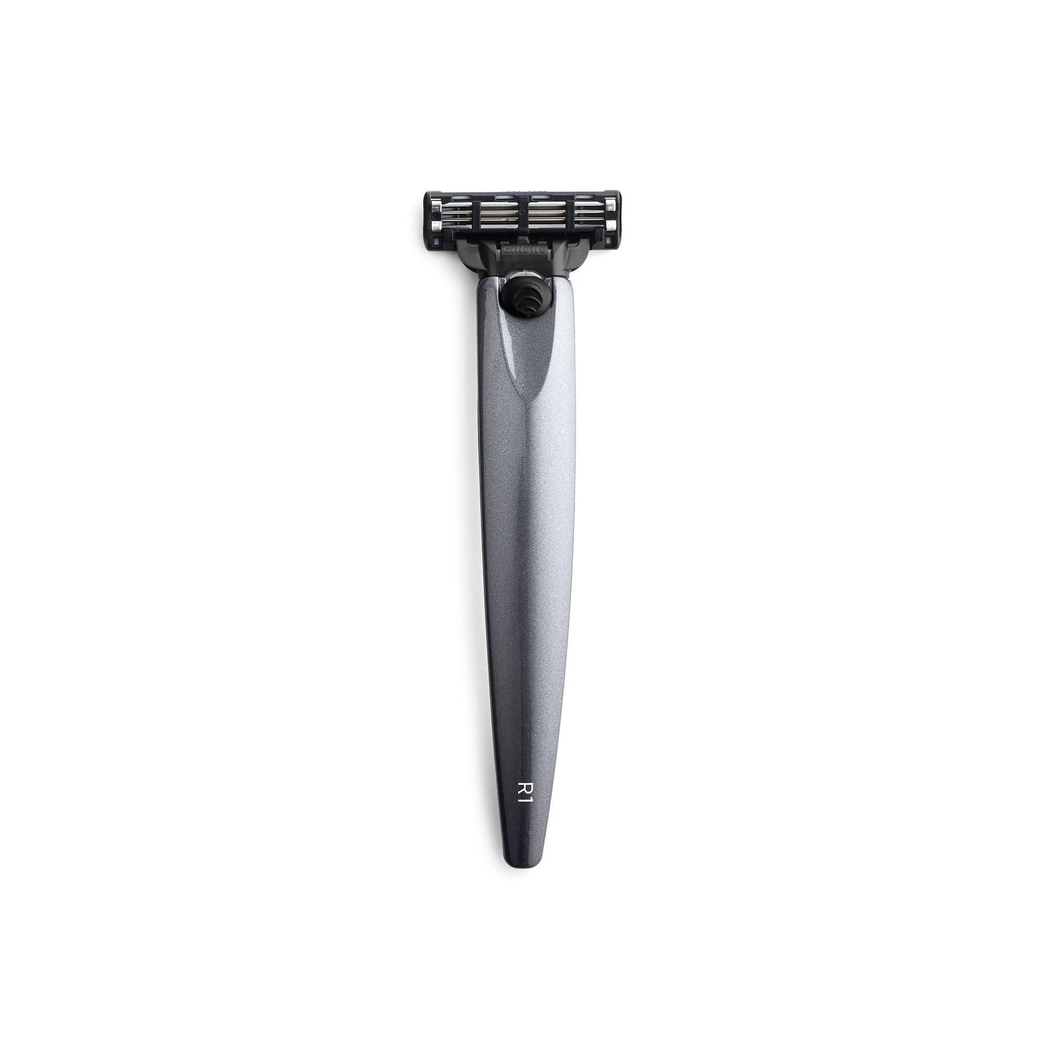 Bolin Webb R1 Razor Handle for Mach3, Graphite Cartridge Type Safety Razor Bolin Webb