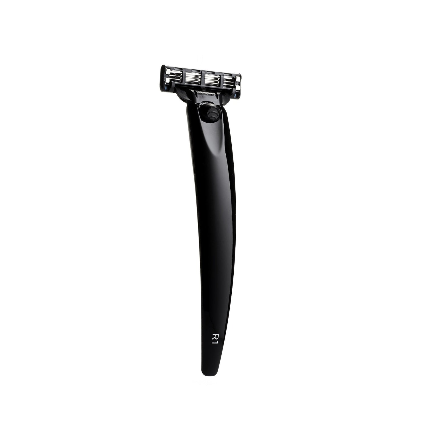 Bolin Webb R1 Razor with Black Handle for Mach3, Jet Cartridge Type Safety Razor Bolin Webb