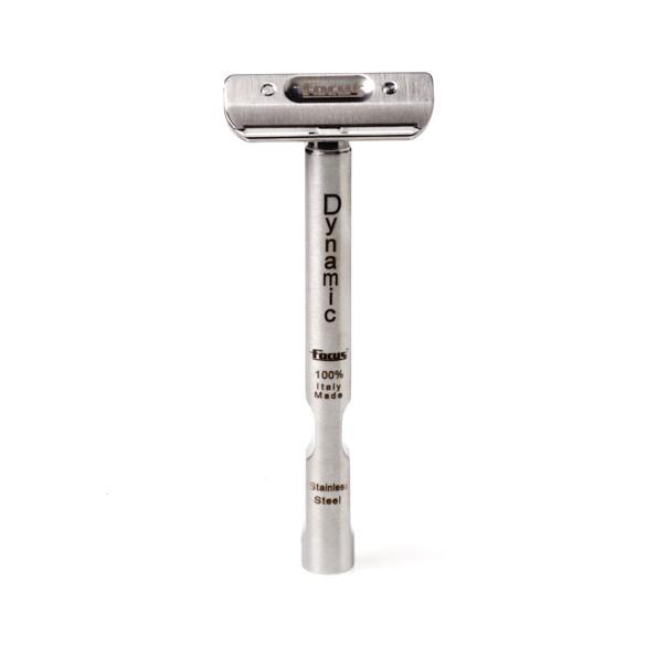 Focus R50 Stainless Steel Dynamic Single Edge Safety Razor Safety Razor Focus