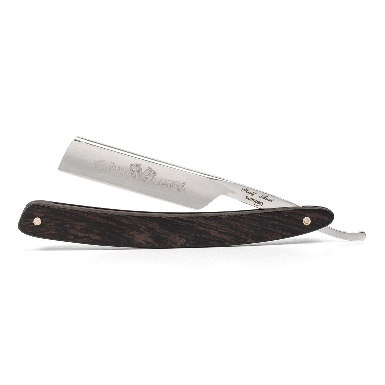 Ralf Aust French Point 4/8” Straight Razor, Wenge Wood Handle Straight Razor Ralf Aust