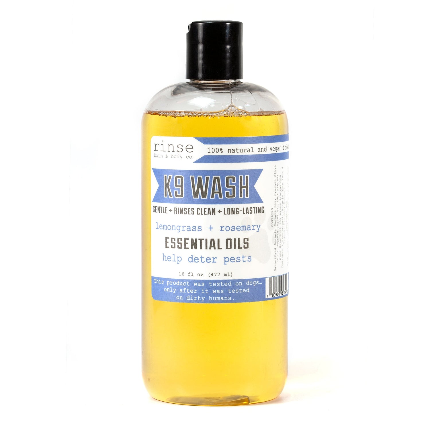 Rinse Bath & Body Co. k9 (Dog) Wash Dog Shampoo Rinse Bath & Body Co 16 oz