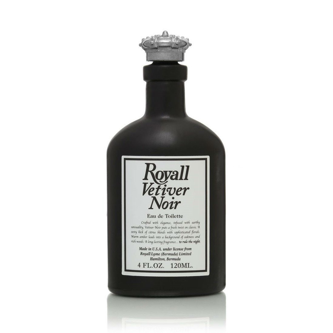Royall Vetiver Noir Eau de Toilette, 4 oz Natural Spray Men's Fragrance Royall Lyme Bermuda