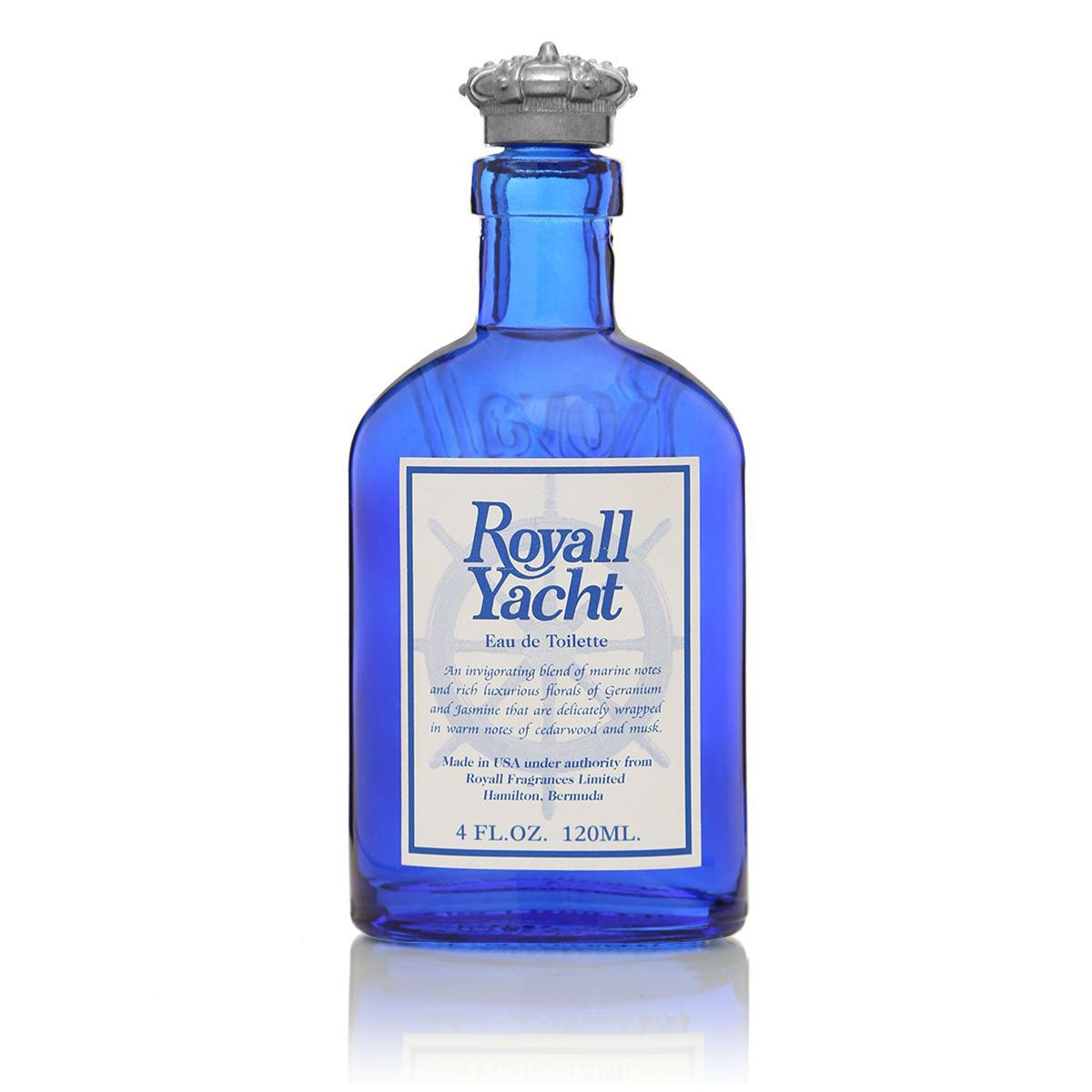 Royall Yacht Eau de Toilette, 4 oz Natural Spray Men's Fragrance Royall Lyme Bermuda