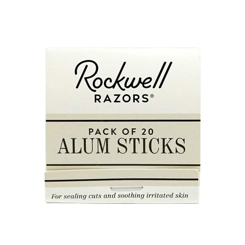 Rockwell Alum Matchsticks, 1 book Aftershave Remedies Rockwell