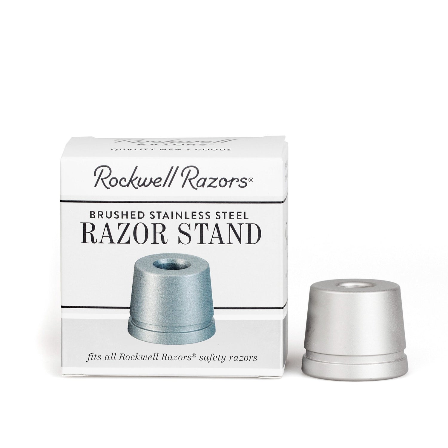 Rockwell Stainless Steel Stand Shaving Stand Rockwell