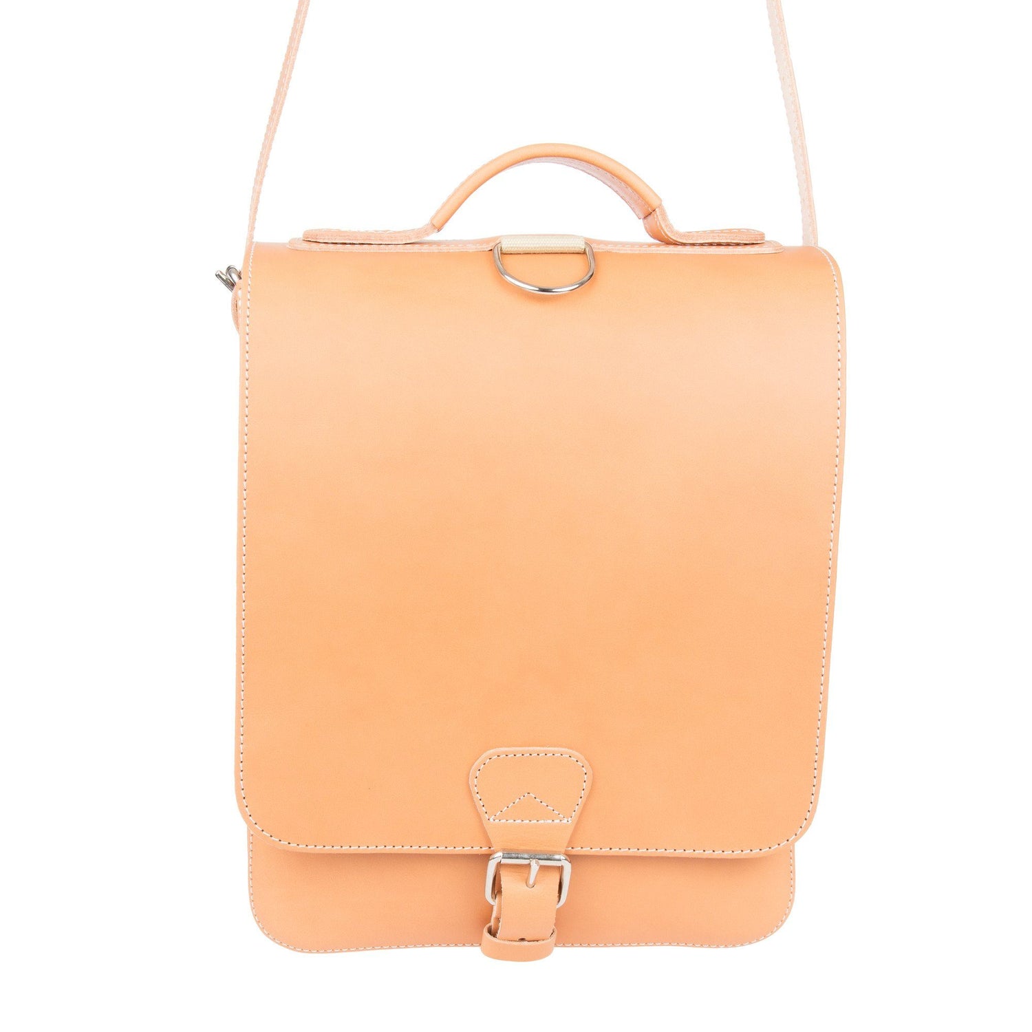 Ruitertassen Classic 2526 Leather Shoulder Bag, Natural Leather Messenger Bag Ruitertassen