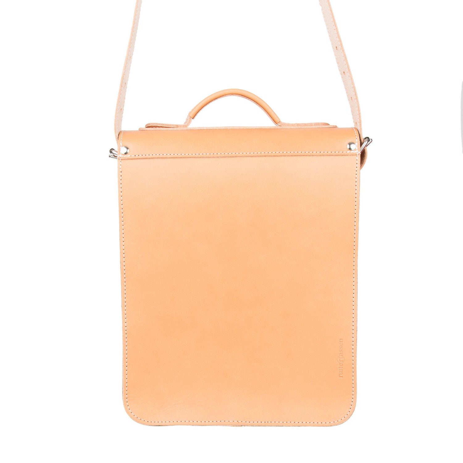 Ruitertassen Classic 2526 Leather Shoulder Bag, Natural Leather Messenger Bag Ruitertassen