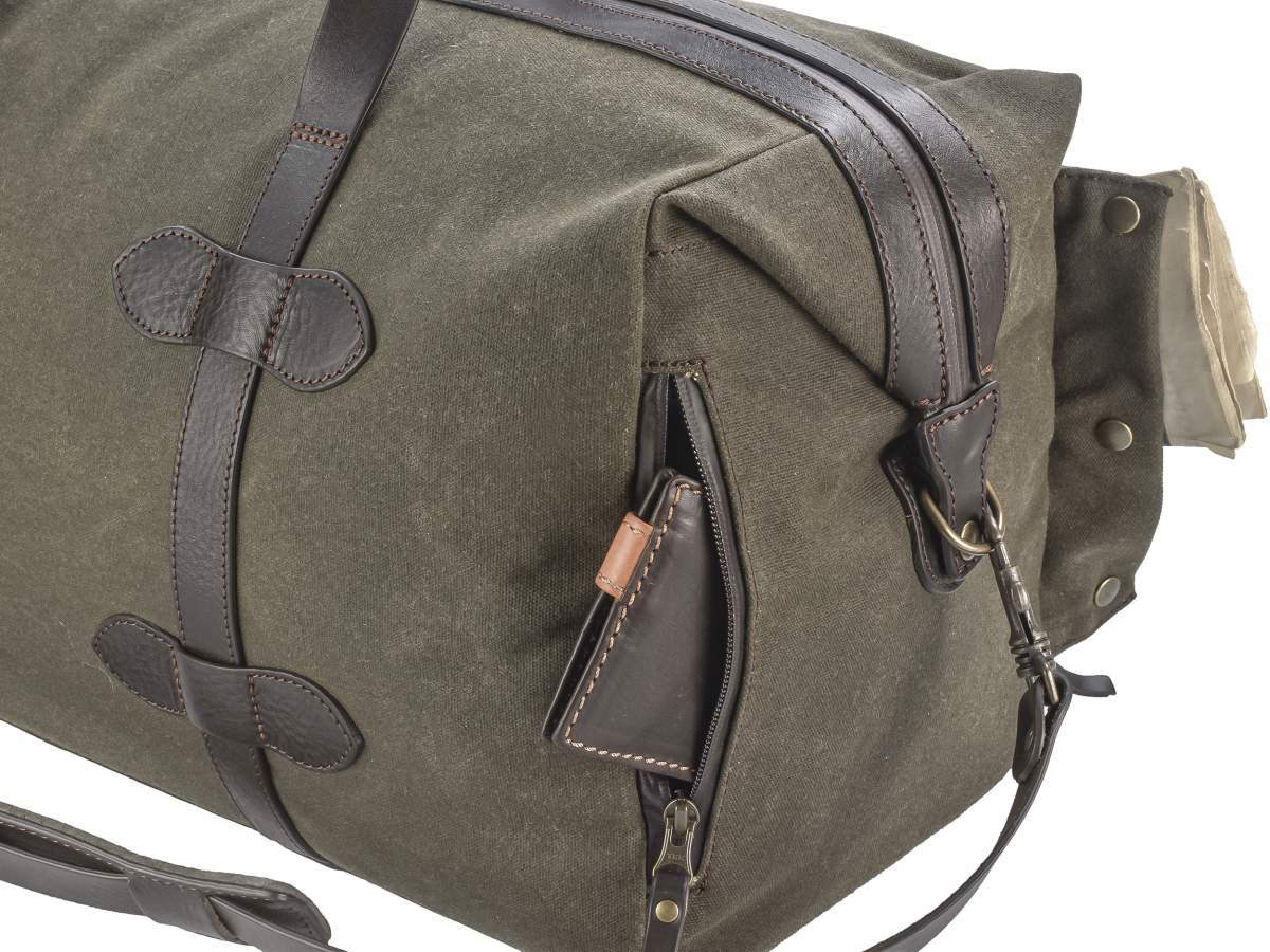 Ruitertassen Canvas Overland Duffle Bag Travel Bag Ruitertassen