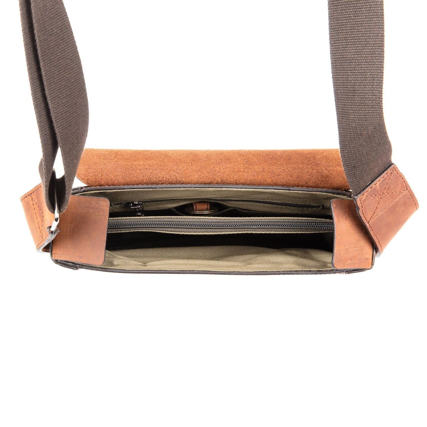 Ruitertassen Classic 2175 Leather Shoulder Bag, Ranger Brown Leather Messenger Bag Ruitertassen