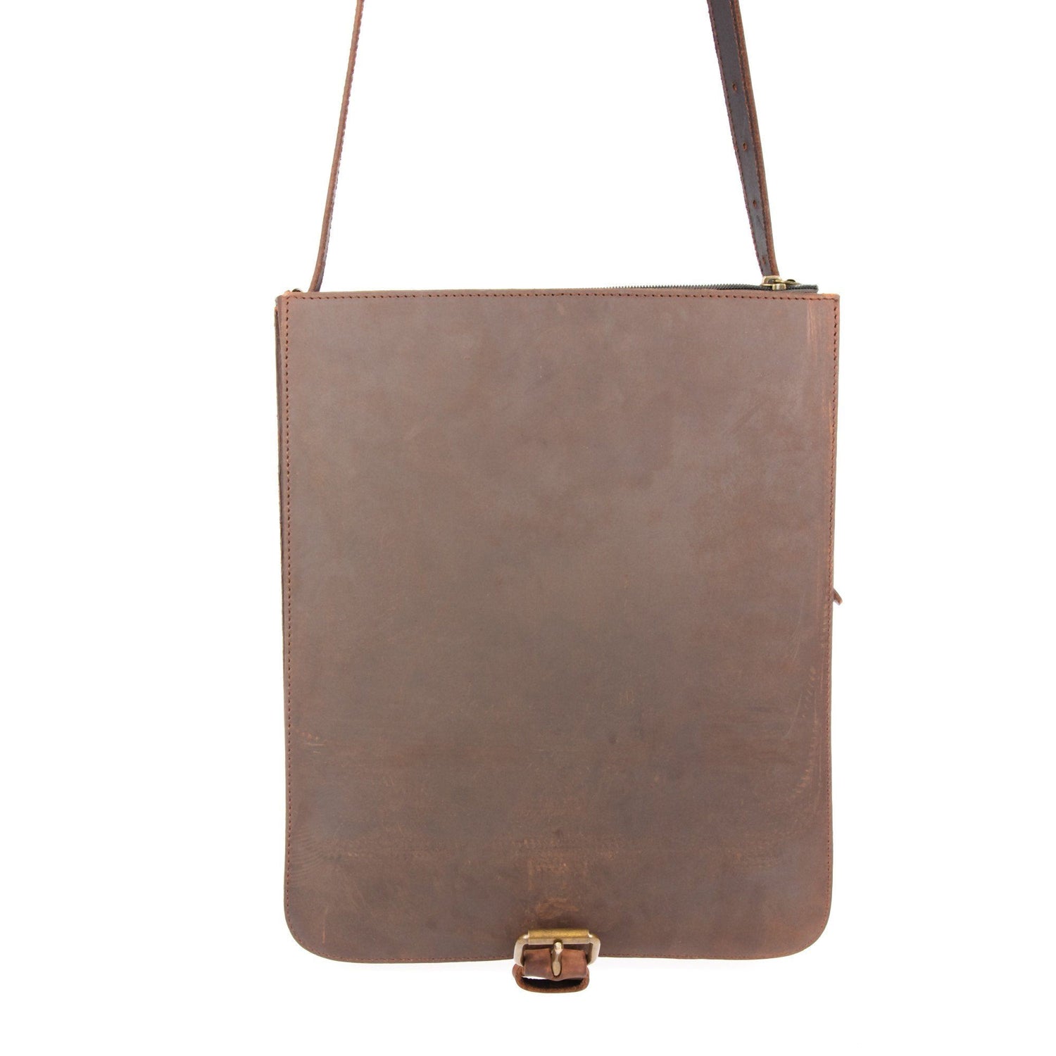 Ruitertassen Classic 2526 Leather Shoulder Bag, Ranger Brown Leather Messenger Bag Ruitertassen