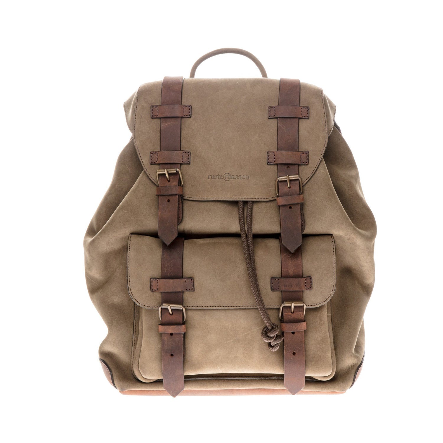 Ruitertassen Leisure Leather Backpack Backpack Ruitertassen
