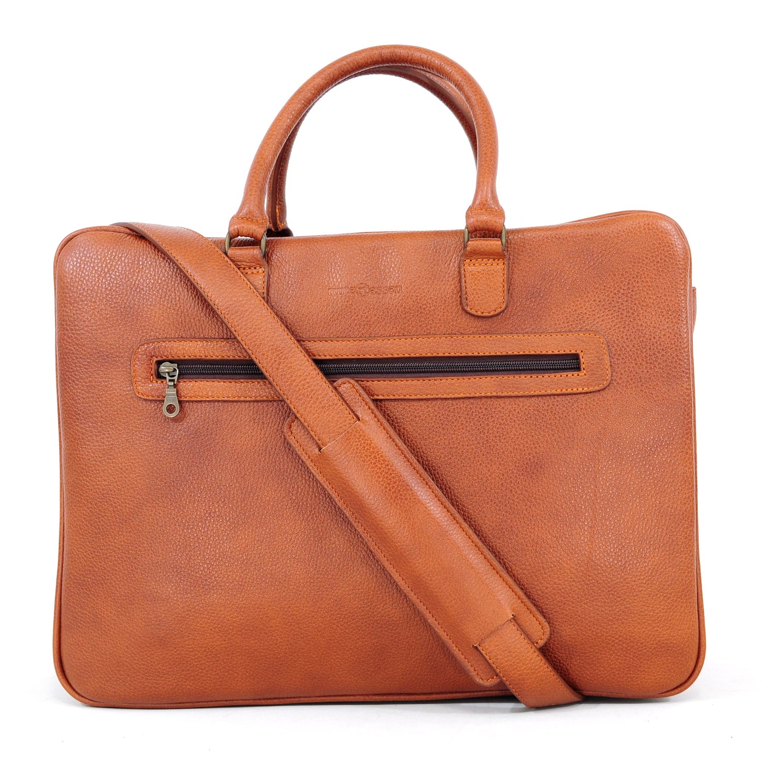 Ruitertassen Soft 4021 Leather Briefcase, Brown Leather Briefcase Ruitertassen