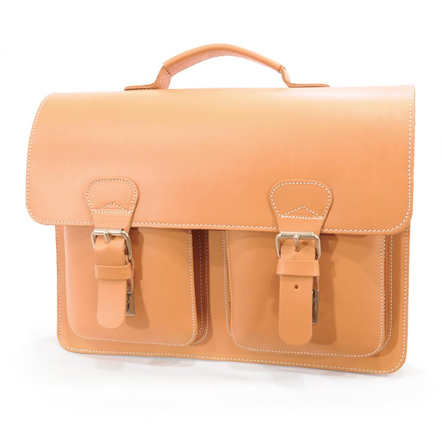 Ruitertassen Classic 2131 Leather Messenger Bag, Natural Leather Messenger Bag Ruitertassen