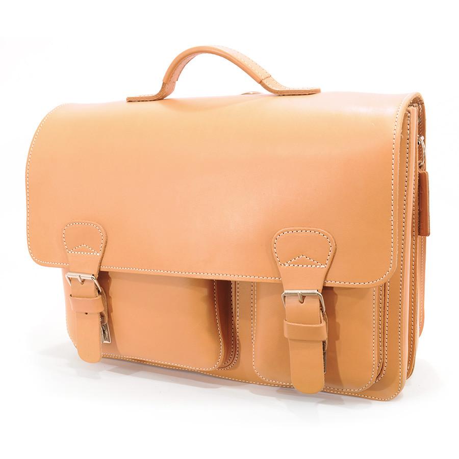 Ruitertassen Classic 2337 Leather Messenger Bag, Natural Leather Messenger Bag Ruitertassen