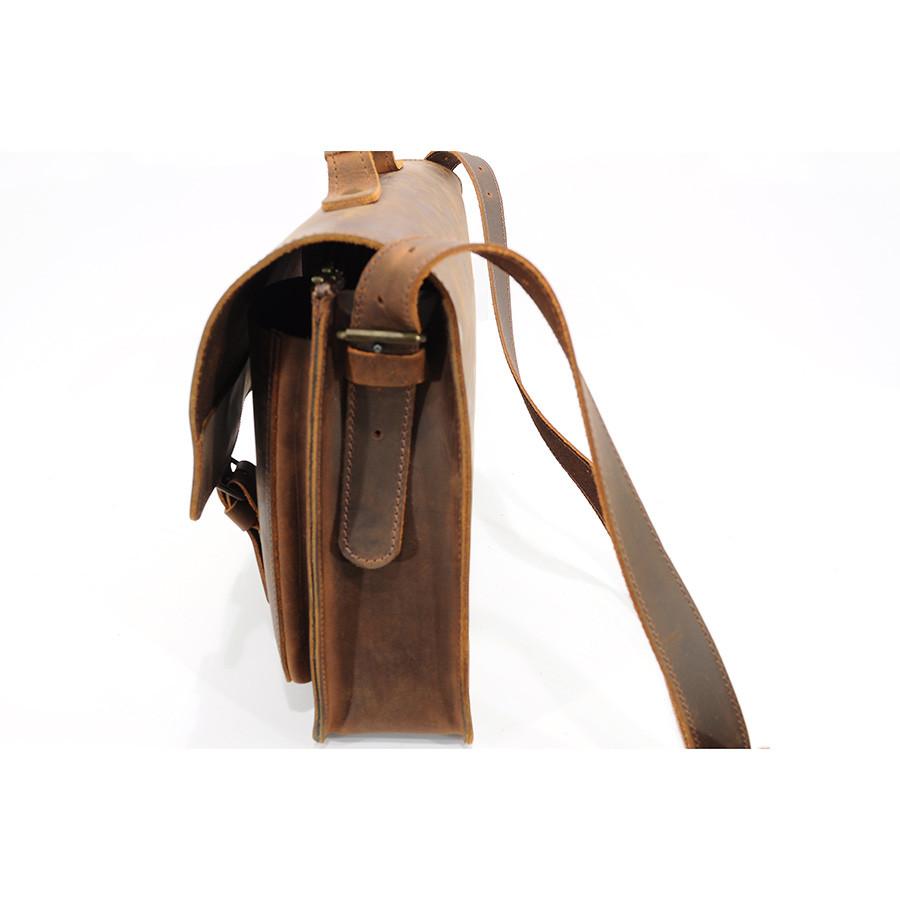 Ruitertassen Classic 2131 Leather Messenger Bag, Ranger Brown Leather Messenger Bag Ruitertassen
