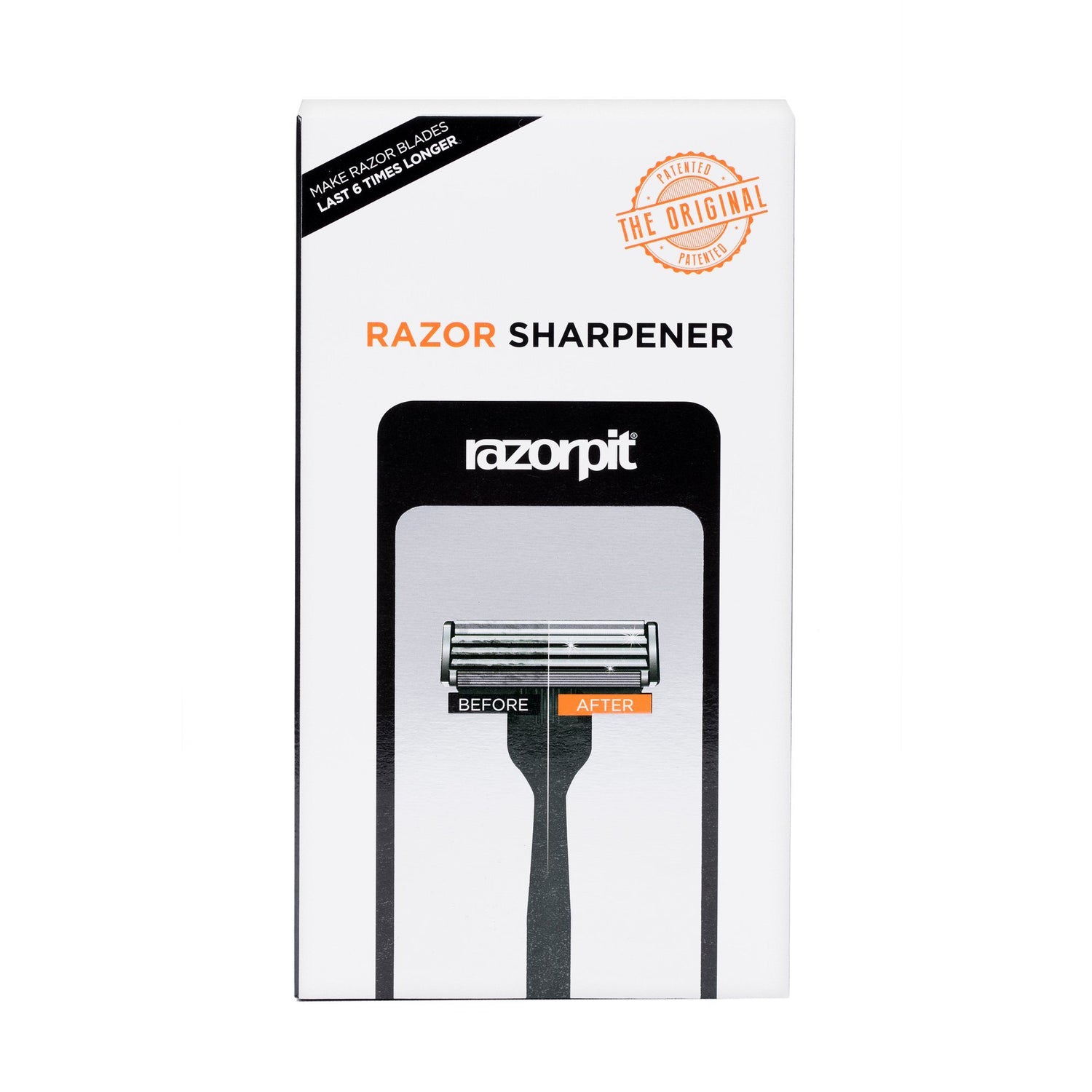 RazorPit 3.0 Razor Blade Sharpener with Mirror & Wall Mount Cartridge Type Safety Razor RazorPit