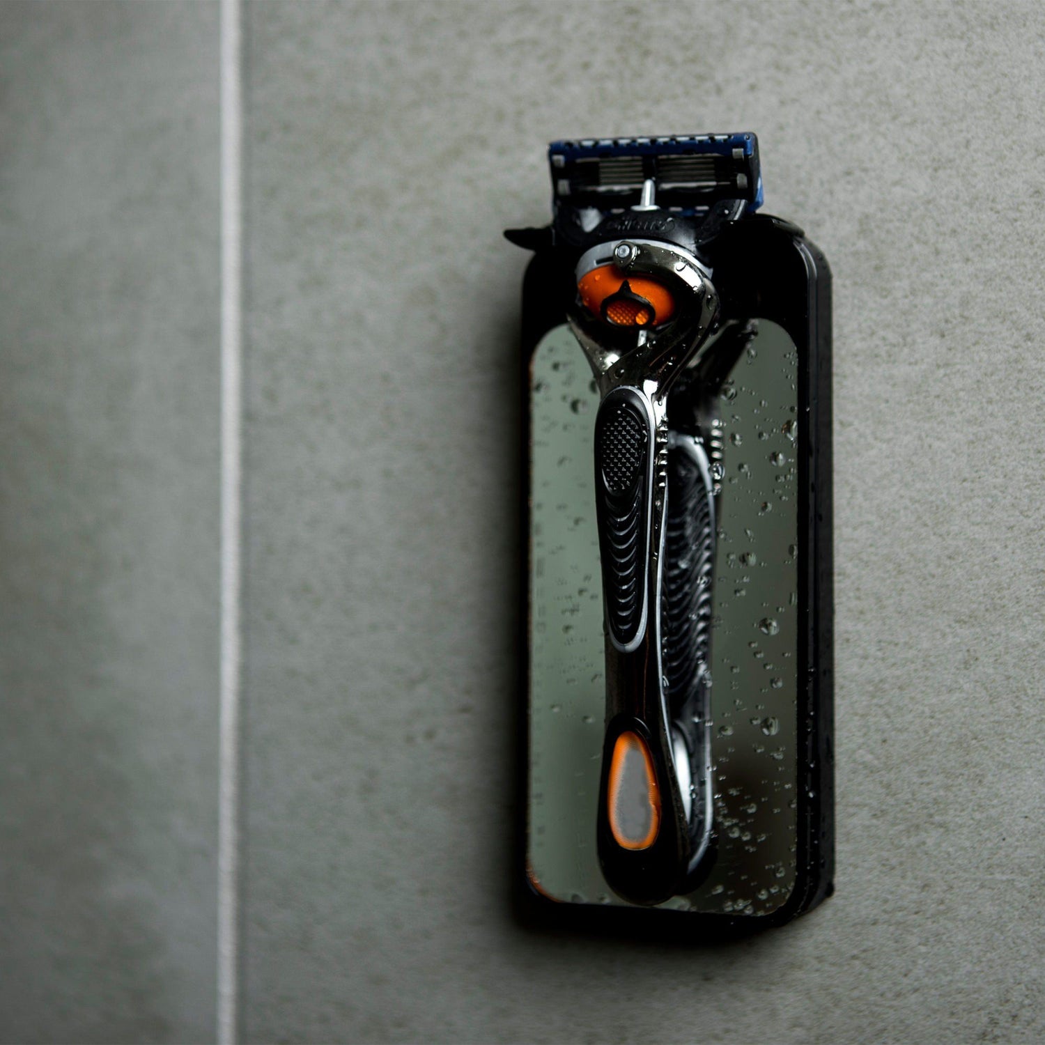 RazorPit 3.0 Razor Blade Sharpener with Mirror & Wall Mount Cartridge Type Safety Razor RazorPit