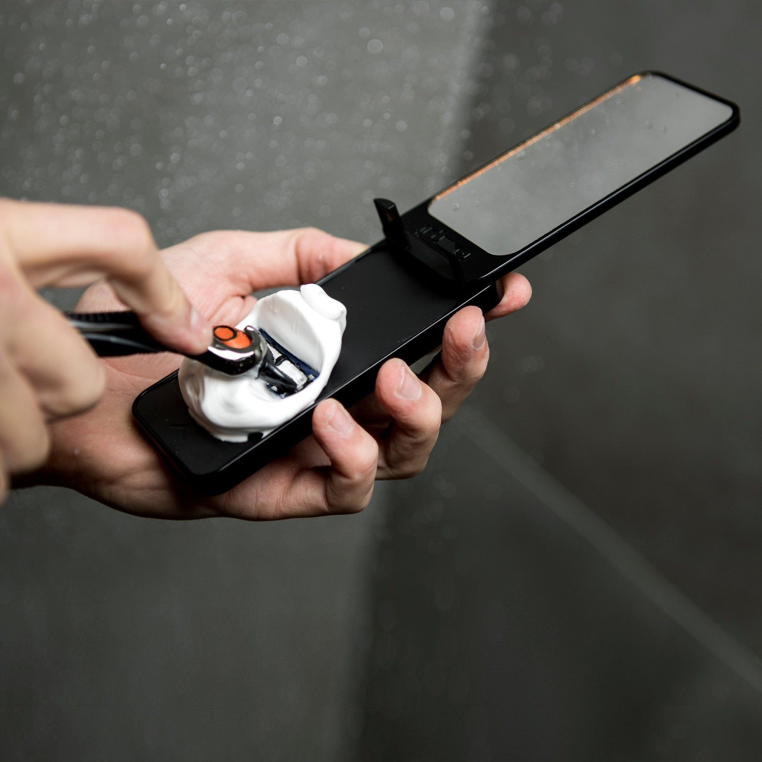 RazorPit 3.0 Razor Blade Sharpener with Mirror & Wall Mount Cartridge Type Safety Razor RazorPit