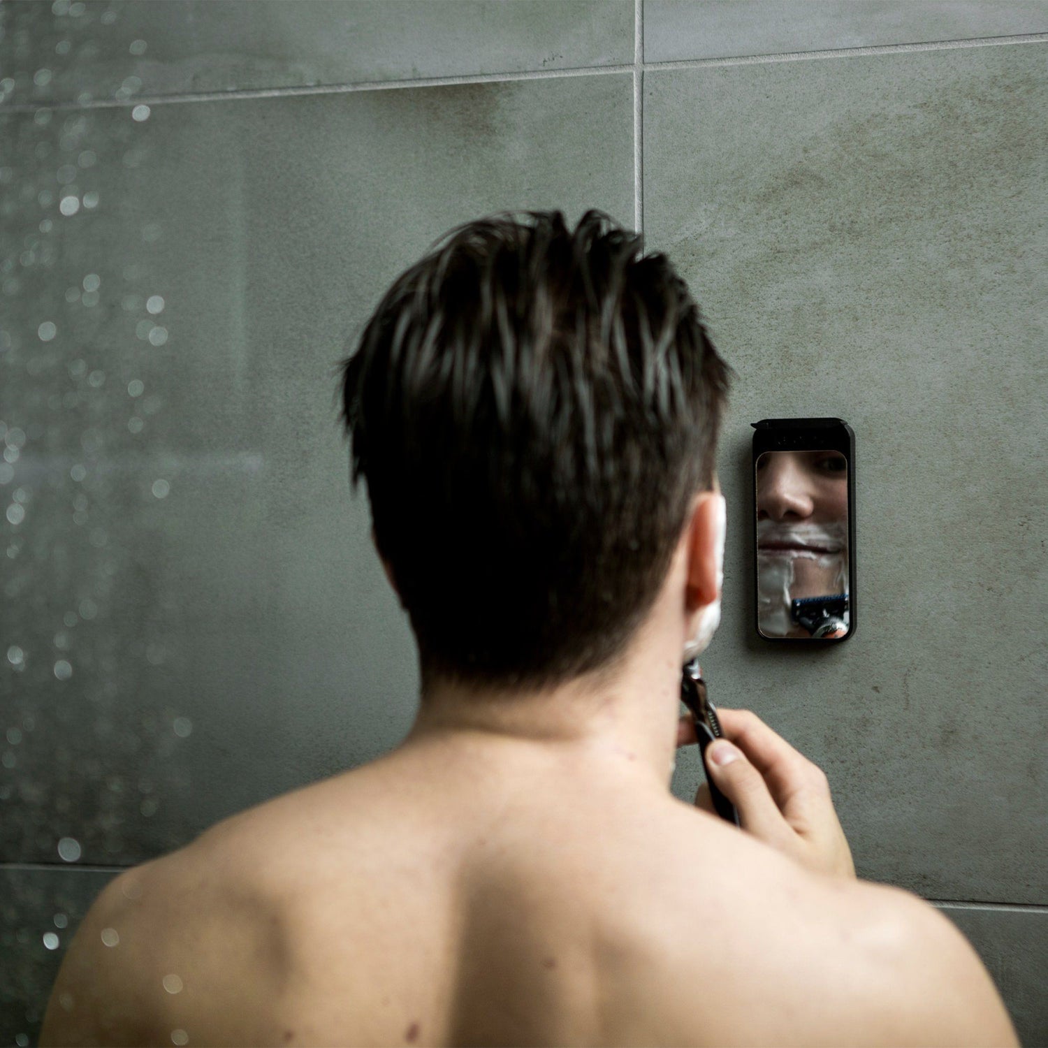 RazorPit 3.0 Razor Blade Sharpener with Mirror & Wall Mount Cartridge Type Safety Razor RazorPit