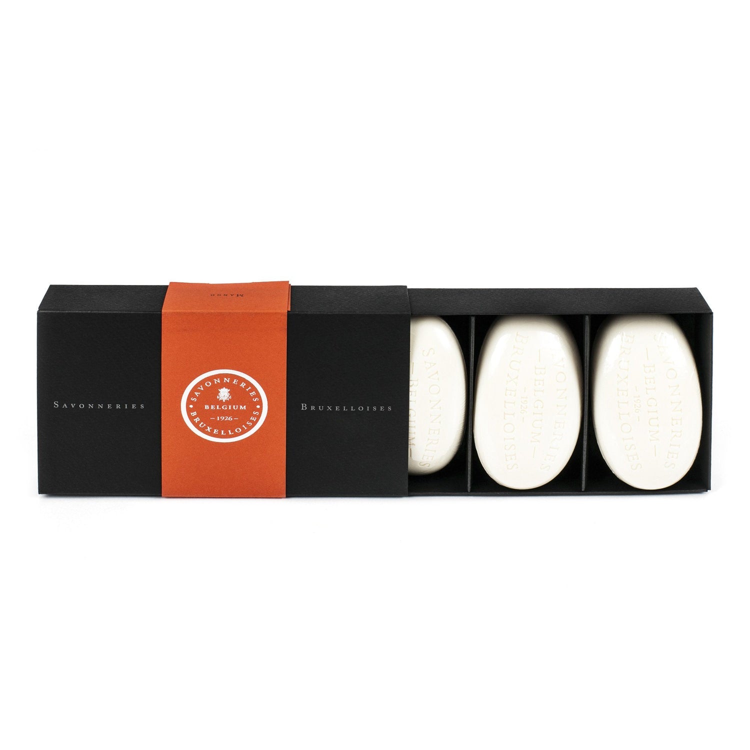 Savonneries Bruxelloises Exclusive Box, Mango Body Soap Savonneries Bruxelloises