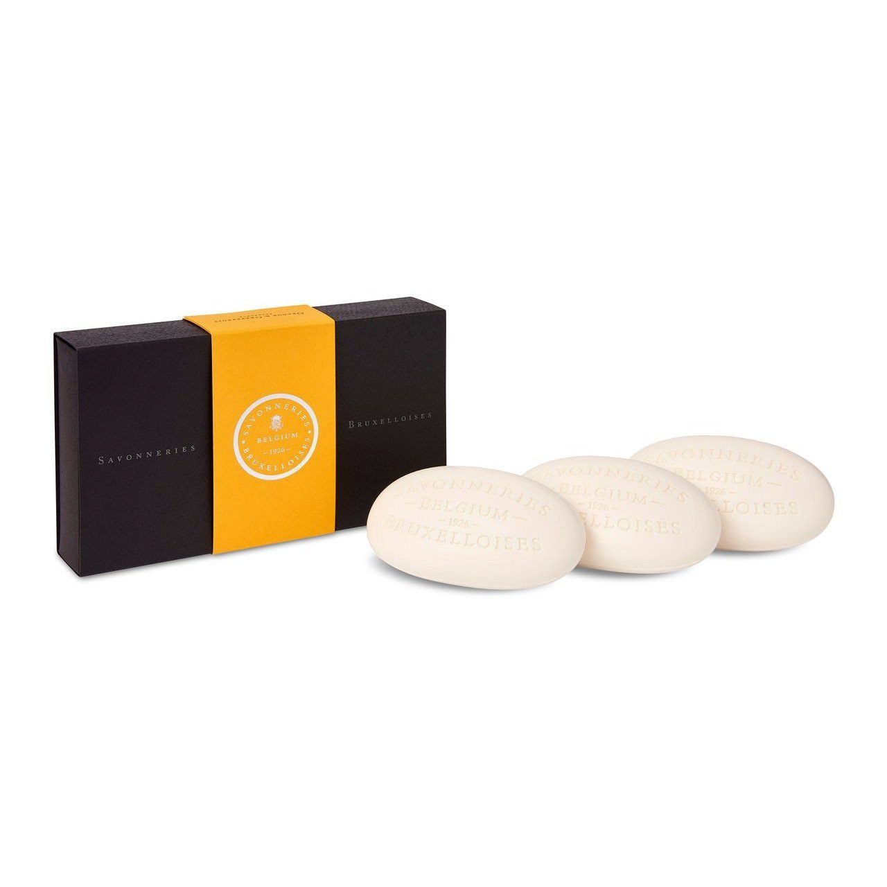 Savonneries Bruxelloises Exclusive Box, Orange & Grapefruit Body Soap Savonneries Bruxelloises