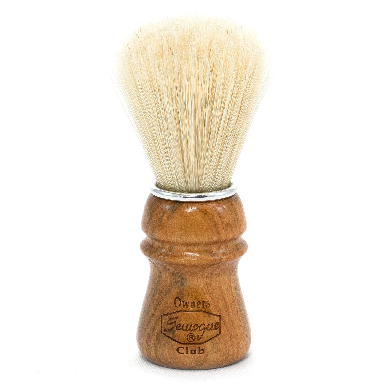 Semogue Owners Club Pure Bristle Shaving Brush, Cherry Wood Boar Bristles Shaving Brush Semogue