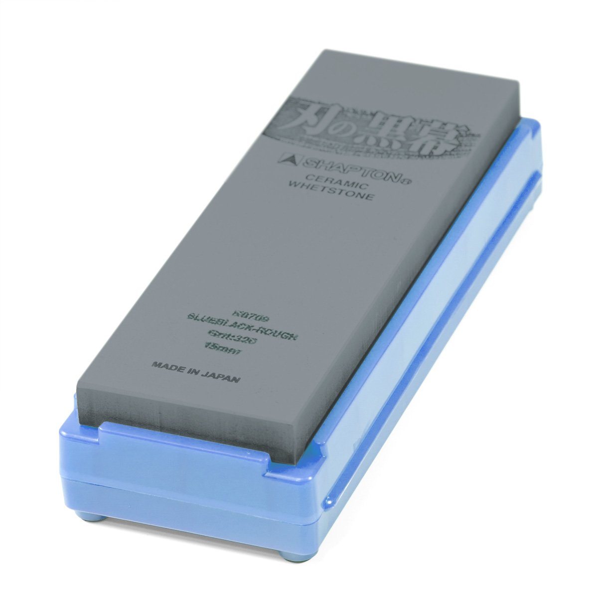 Shapton Kuromaku Professional Ceramic Whetstone Blue-Black, 320 Grit Sharpening Stone Shapton
