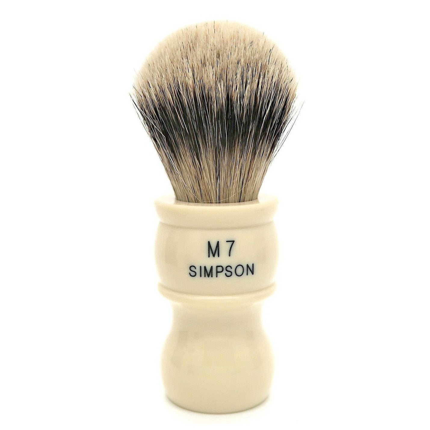 Simpsons M7 Super Badger Shaving Brush Badger Bristles Shaving Brush Simpsons