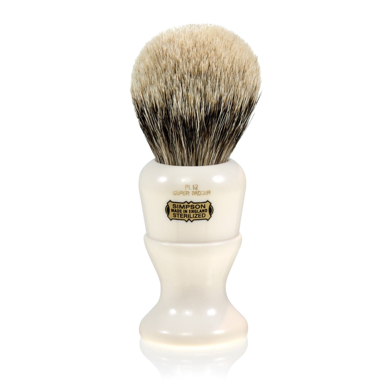 Simpsons Polo 12 Super Bager Shaving Brush Badger Bristles Shaving Brush Simpsons