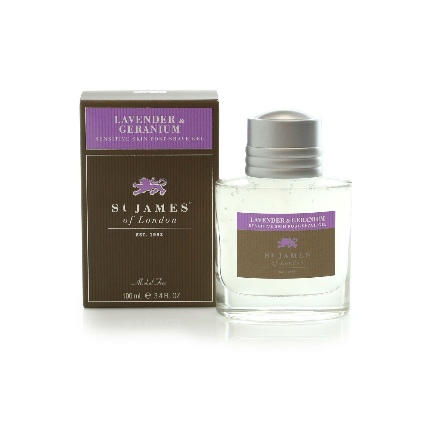 St. James of London Lavender & Geranium Post-Shave Gel Shaving Cream St. James of London