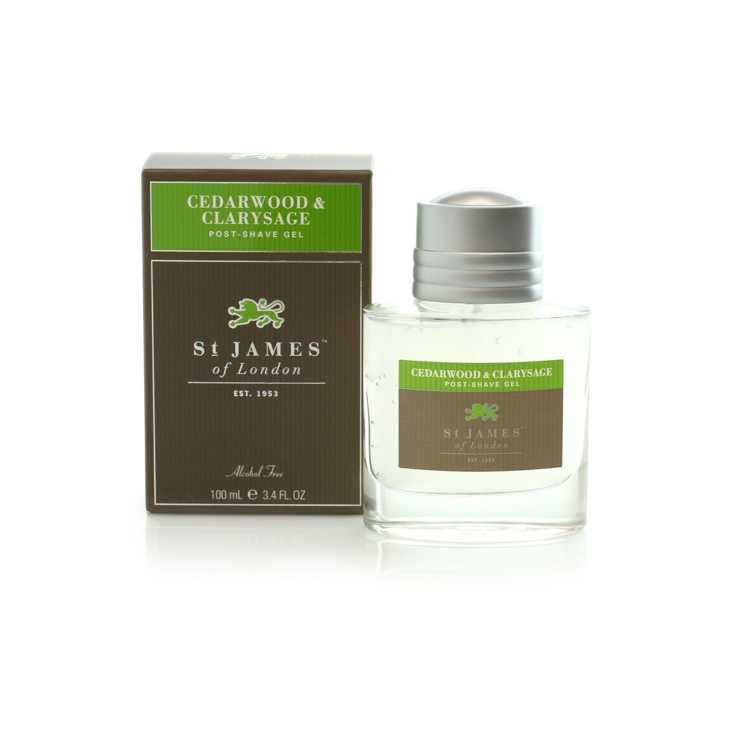 St. James of London Cedarwood & Clarysage Post-Shave Gel Aftershave St. James of London