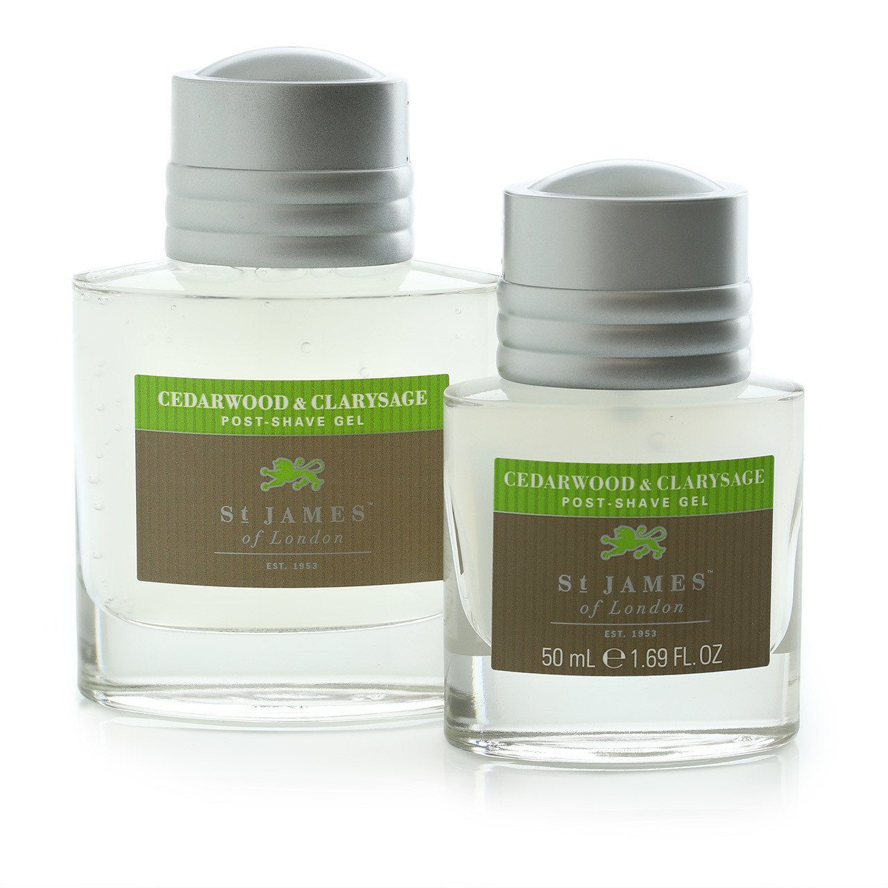 St. James of London Cedarwood & Clarysage Post-Shave Gel Aftershave St. James of London