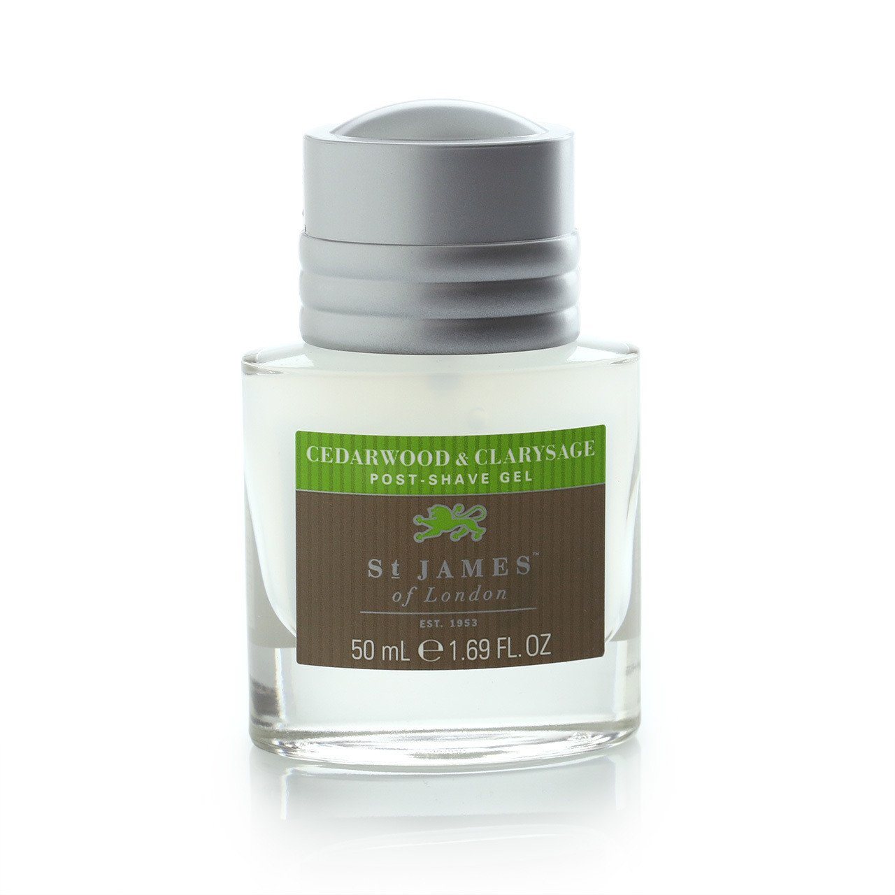 St. James of London Cedarwood & Clarysage Post-Shave Gel Aftershave St. James of London 1.69 fl oz (50 ml)
