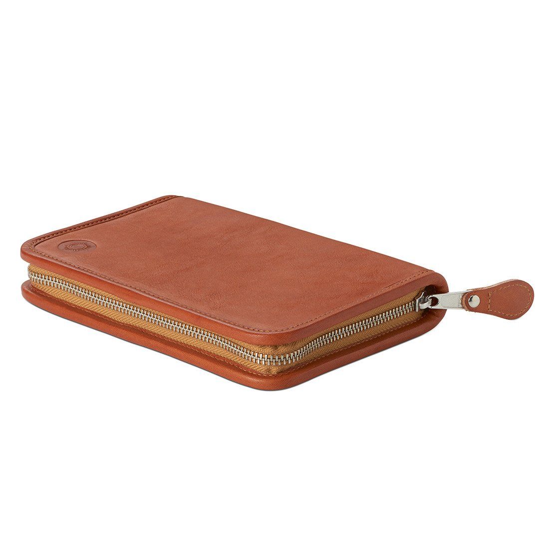 Sonnenleder “Lasse” Vegetable Tanned Leather School Case, Natural Pen Case Sonnenleder