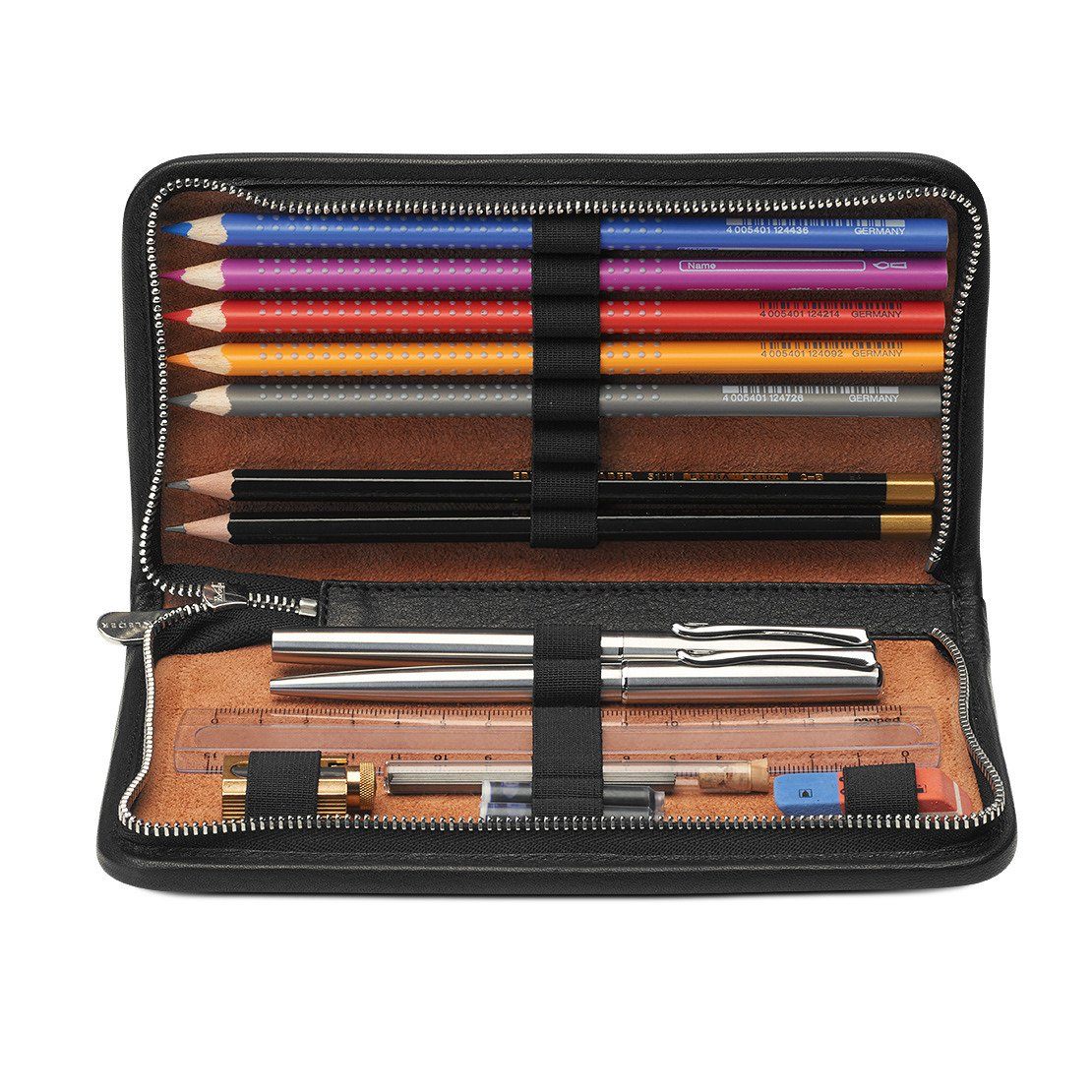 Sonnenleder “Novalis” Vegetable Tanned Leather Pen and Pencil Case Pen Case Sonnenleder