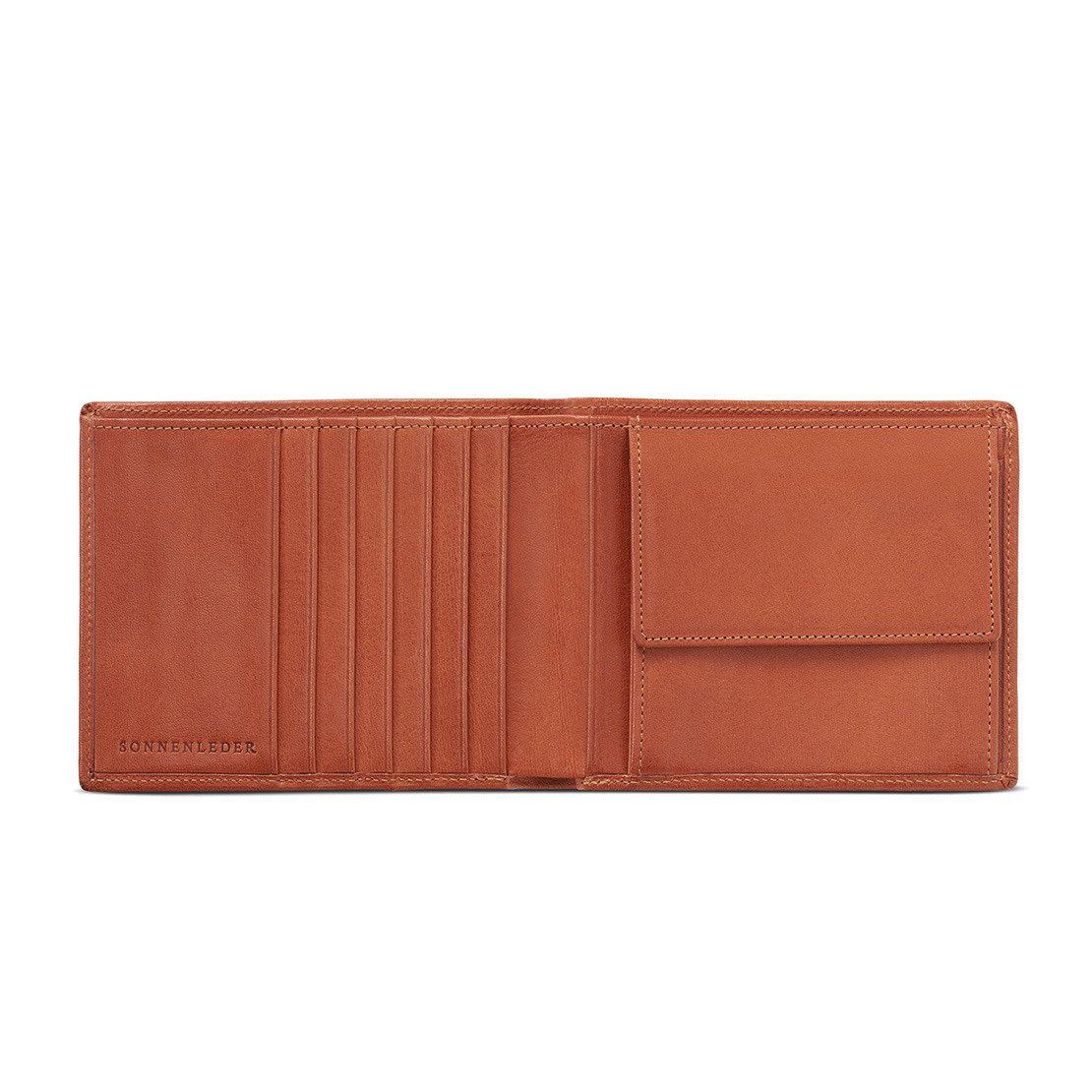 Sonnenleder “Trave” Vegetable Tanned Leather Wallet Leather Wallet Sonnenleder Natural