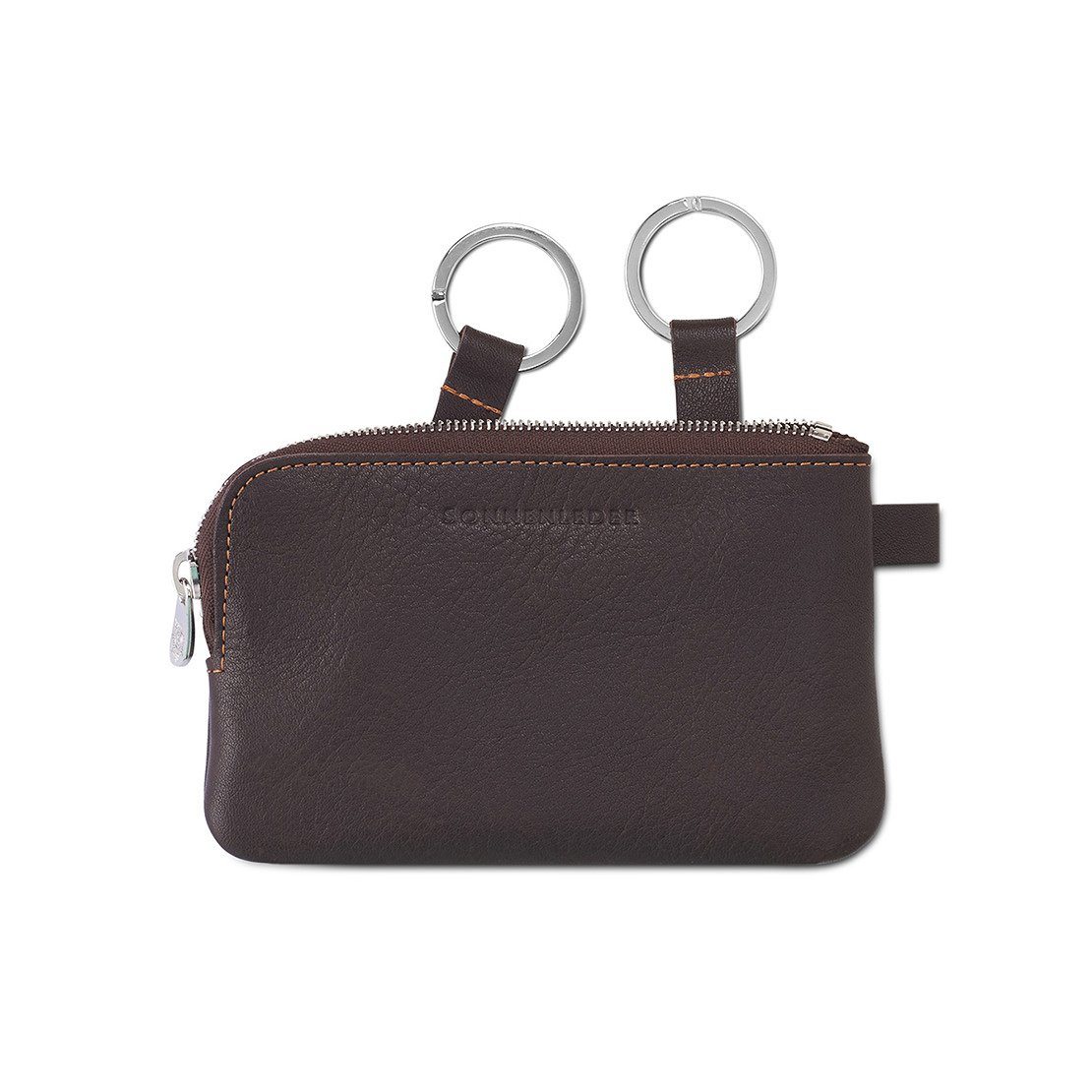 Sonnenleder “Mozart C” Vegetable Tanned Leather Key Case, Large Key Case Sonnenleder