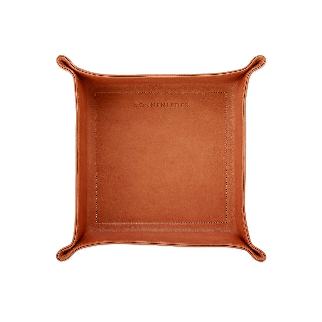 Sonnenleder Vegetable Tanned Leather Tray, Natural Leather Tray Sonnenleder