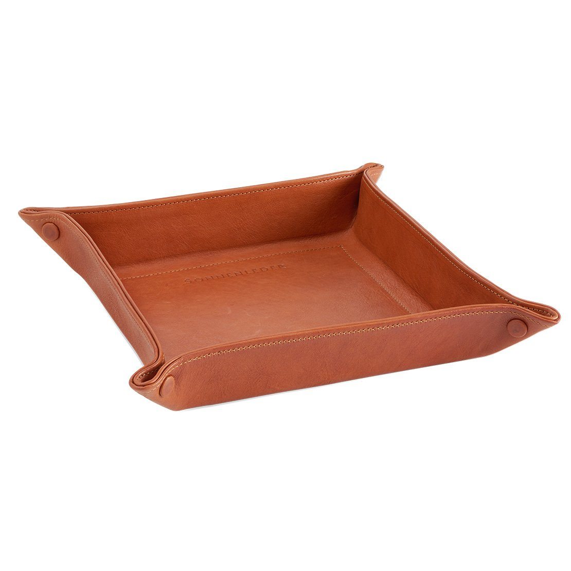 Sonnenleder Vegetable Tanned Leather Tray, Natural Leather Tray Sonnenleder